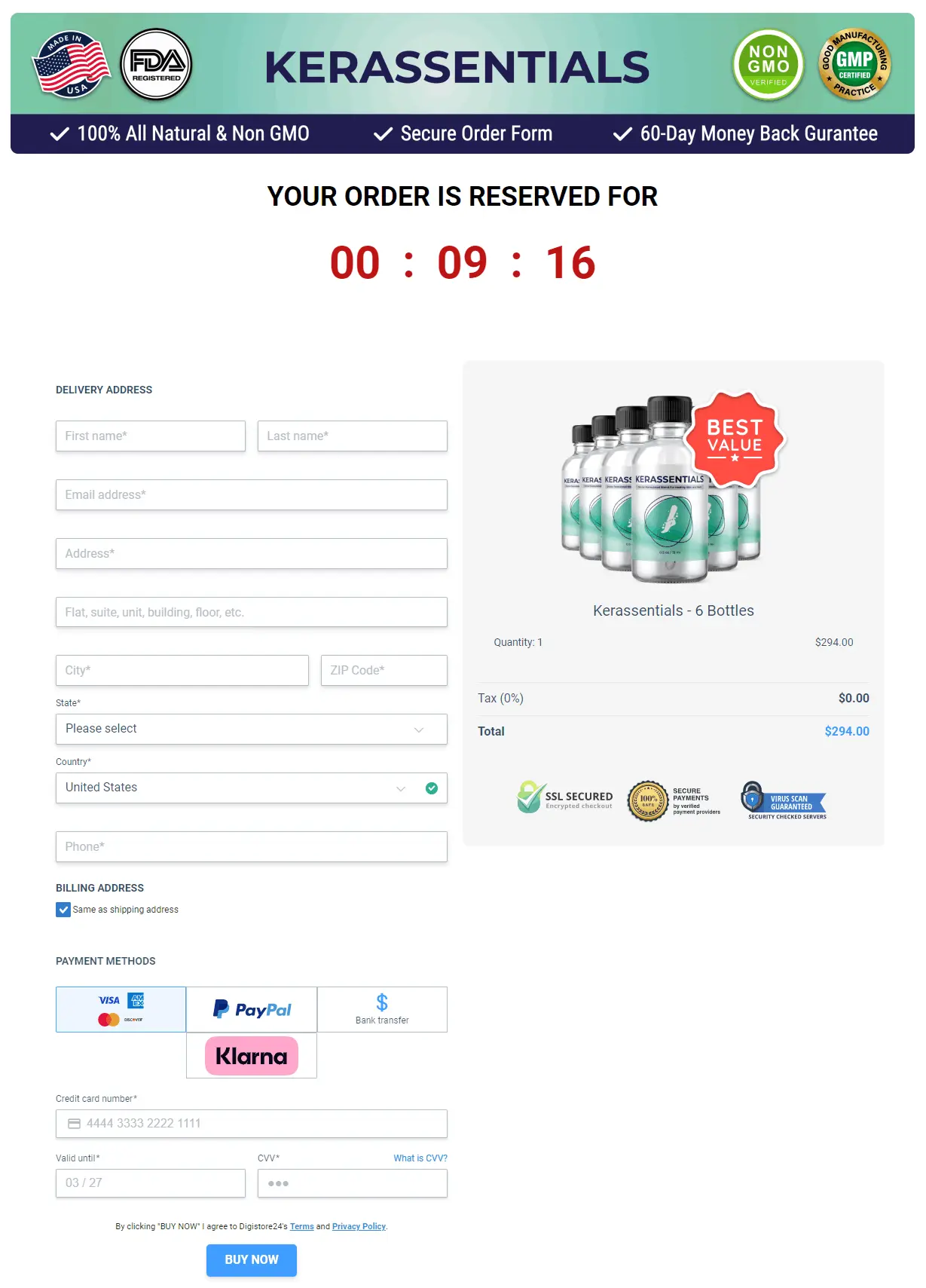 kerassentials official